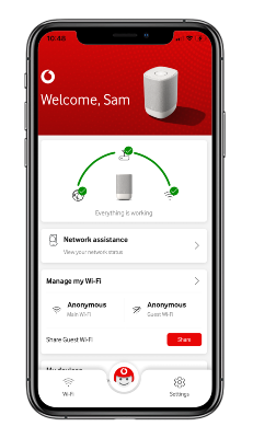 Vodafone Broadband app